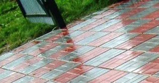 Профессиональная укладка цементной тротуарной плитки в Черемхове в октябре